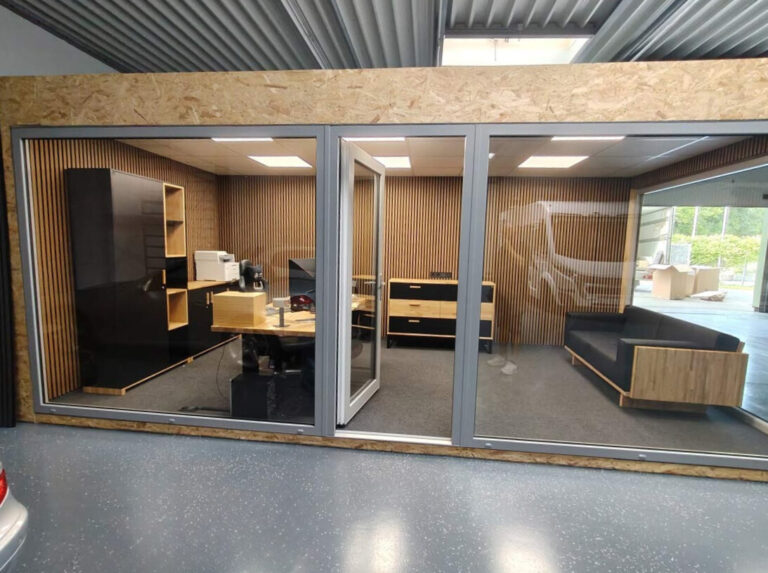 Meble do modułowego biura – nowa realizacja z Niemiec