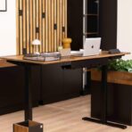 nowoczesne biurko z regulacją cuban cigaro