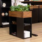 nowoczesny kwietnik do biurka