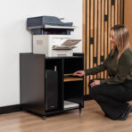 wysoka szafka do biurka