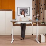 komplet biurowy z biurkiem