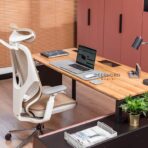 komplet mebli corporate biurko z fotelem premium