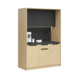 Szafka kuchenna, aneks dla pracowników z wyposażeniem i montażem