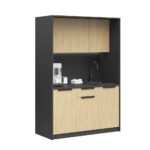 Kuchnia biurowa z oświetleniem LED z wyposażeniem i montażem