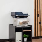 stolik pod drukarkę z półkami