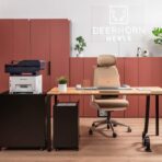 kompletny zestaw mebli korporacyjnych biurowych