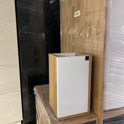 Kosz na śmieci do biura, biały