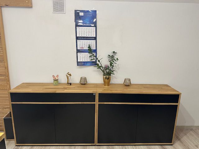 Komody premium do biura rachunkowego z okolic Gdańska