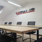 Stół konferencyjny dla firmy deweloperskiej z Lublina - Pegazbud