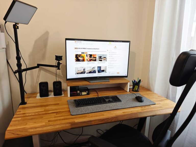 Biurko regulowane dla Kancelarii Funduszy Europejskich w Warszawie