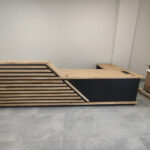 Duża lada recepcyjna do kancelarii notarialnej Pana Dawida z Legionowa