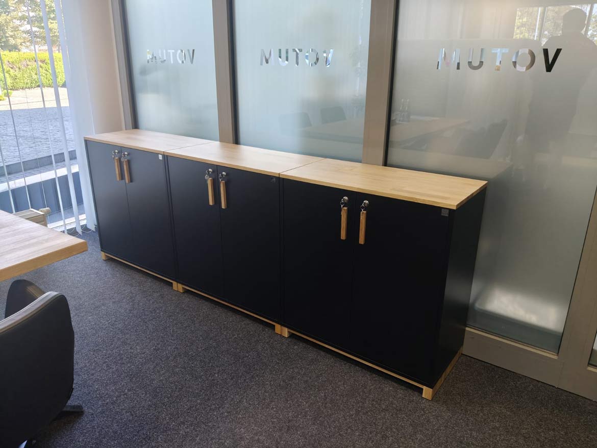 Komody biurowe dla firmy Votum we Wrocławiu