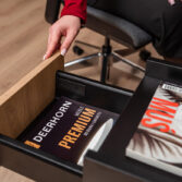 kompaktowy kontener na kółkach do przechowywania drobiazgów