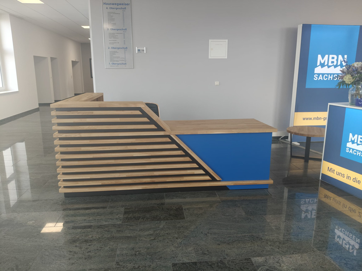 Lada recepcyjna dla MBN Maschinenbaubetriebe Neugersdorf GmbH (Niemcy)