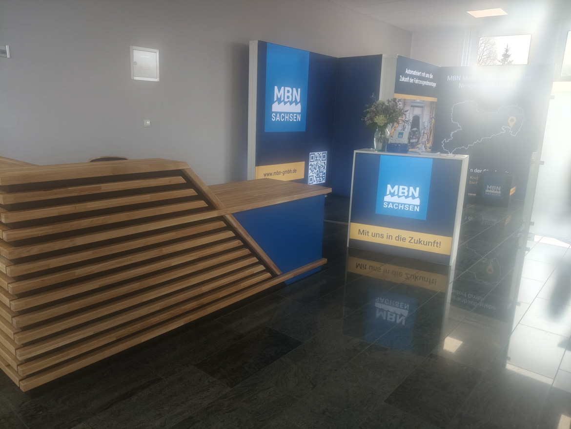 Lada recepcyjna dla MBN Maschinenbaubetriebe Neugersdorf GmbH (Niemcy)