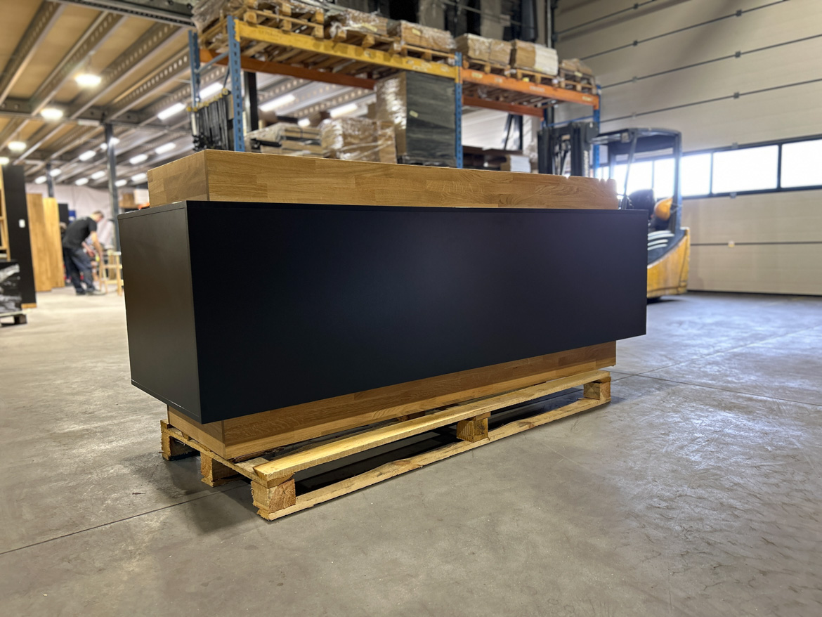 Recepcja dla Klienta spod Katowic prosto z produkcji