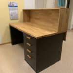 Mała lada recepcyjna dla gabinetu fizjoterapii w Bockau (Niemcy)