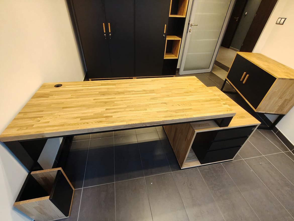 Meble do biura kancelarii adwokackiej w Krakowie