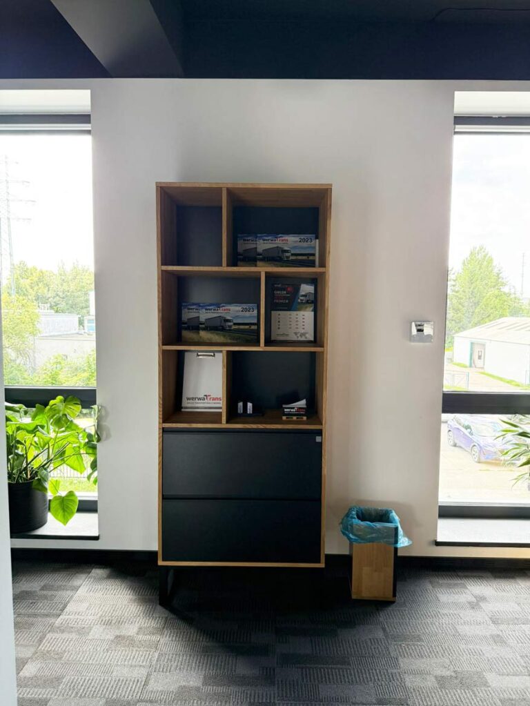 Regał z szufladami dla Pani Marty z Gdyni