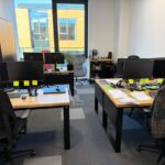 Umeblowanie biura dla firmy HLI Sp. z o.o. w Krakowie