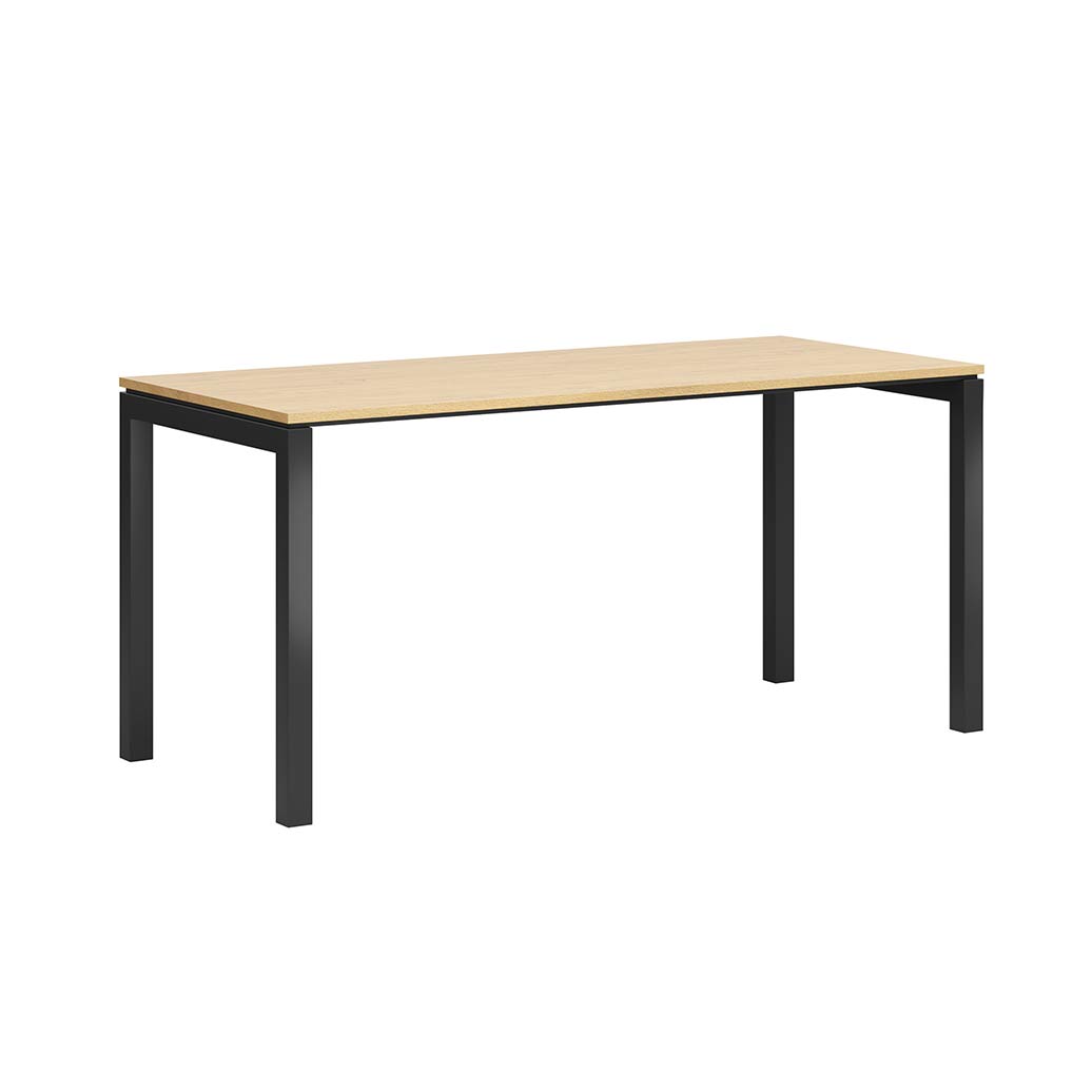 wytrzymałe biurko do pracy z metalową konstrukcją