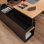 biurko do firmowego biura z dużym blatem