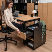 biurko idealne do open space'u