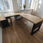 Biurko narożne dla firmy BS Kawęczyn Sp. z o.o. w Warszawie