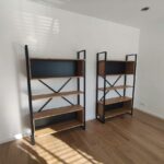 Drewniano-stalowe regały dla Pana Grzegorza z Katowic