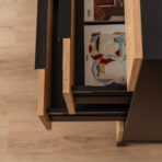 komoda biurowa z 4 szufladami do przechowywania papierów