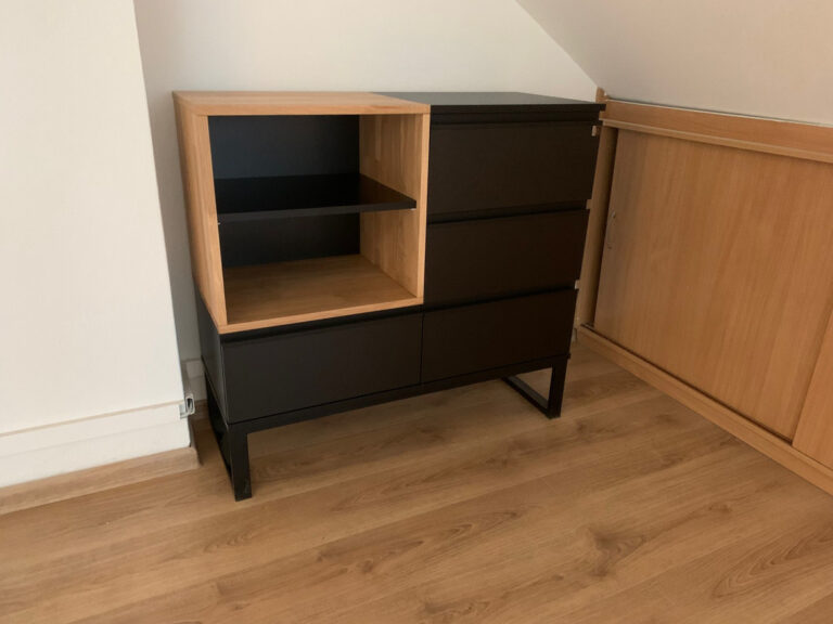 Komoda z szufladami i otwartą półką dla Pani Alicji z Poznania