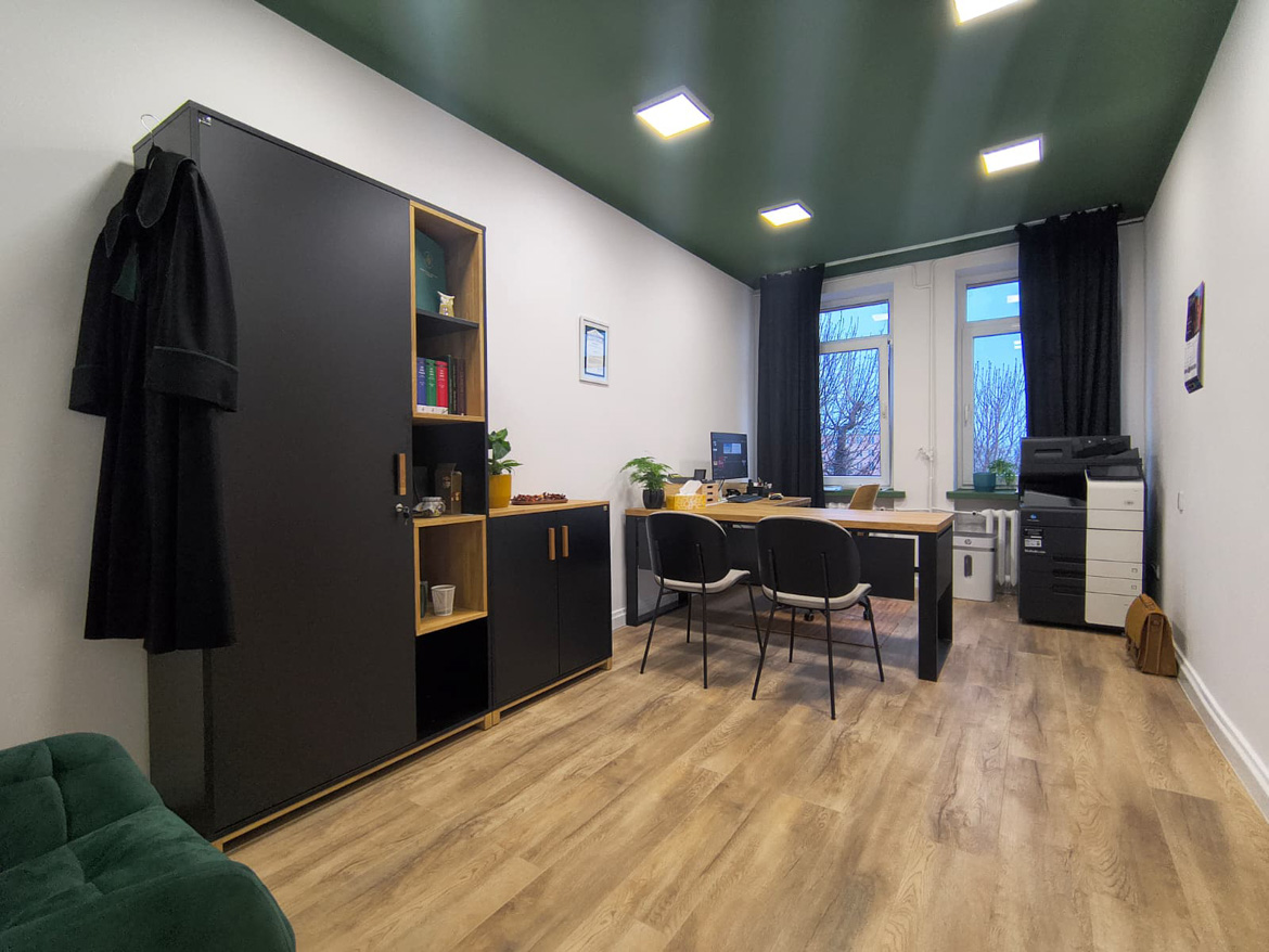 Umeblowanie biura dla Pani Adwokat Martyny w Lubartowie