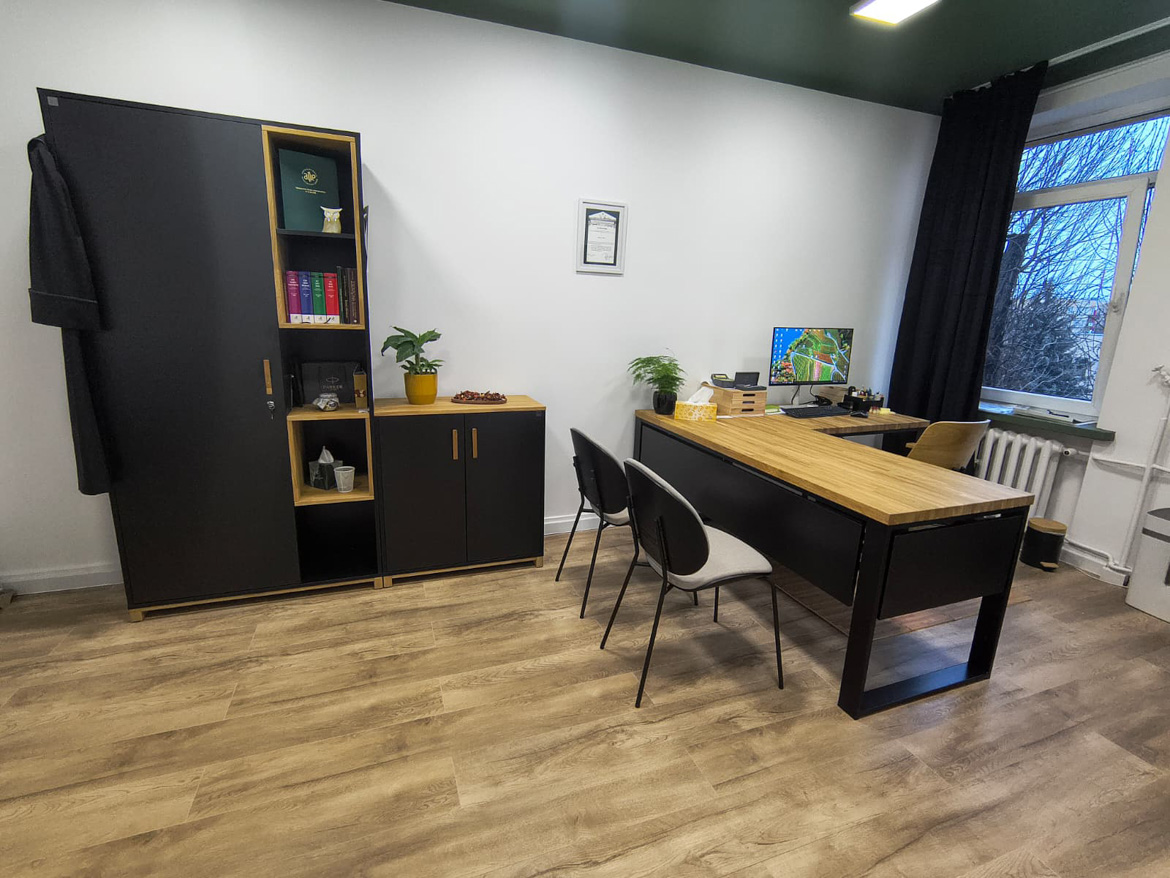 Umeblowanie biura dla Pani Adwokat Martyny w Lubartowie