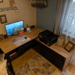 Biurko narożne z powiększonym kontenerkiem dla Pana Eugeniusza z branży inżynierskiej