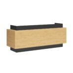 lada recepcyjna duża drewnopodobna