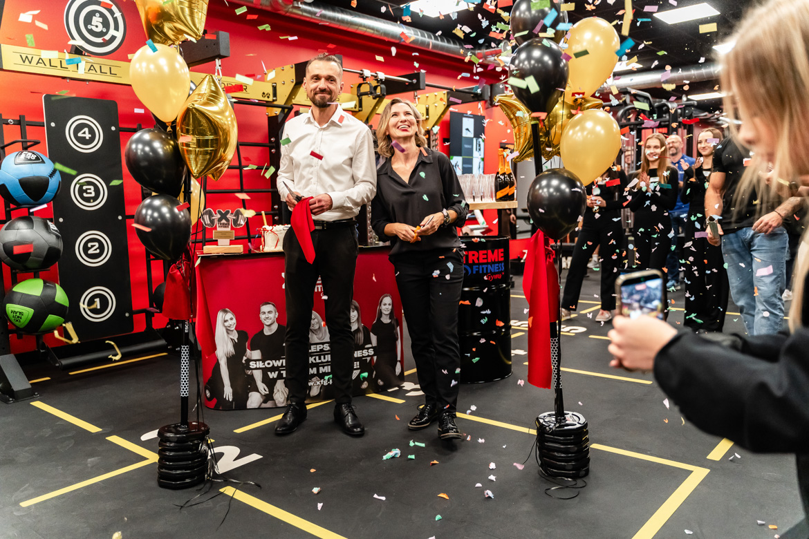 Realizacja mebli dla Xtreme Fitness Gym w Biłgoraju