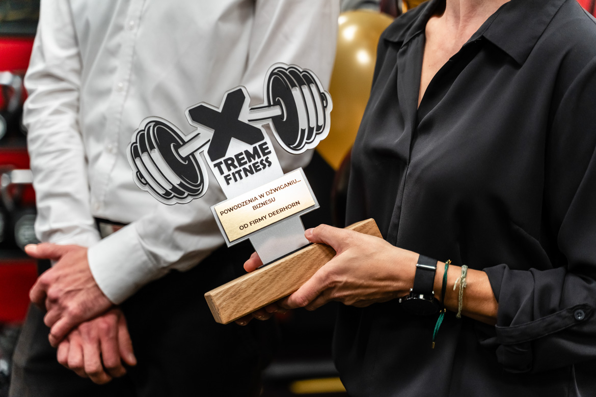 Statuetka dla Xtreme Fitness Biłgoraj