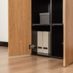 szafa biurowa do przechowywania dokumentów drewnopodobna