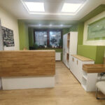 Wyposażenie strefy wejścia i recepcji dla nadleśnictwa we Włocławku