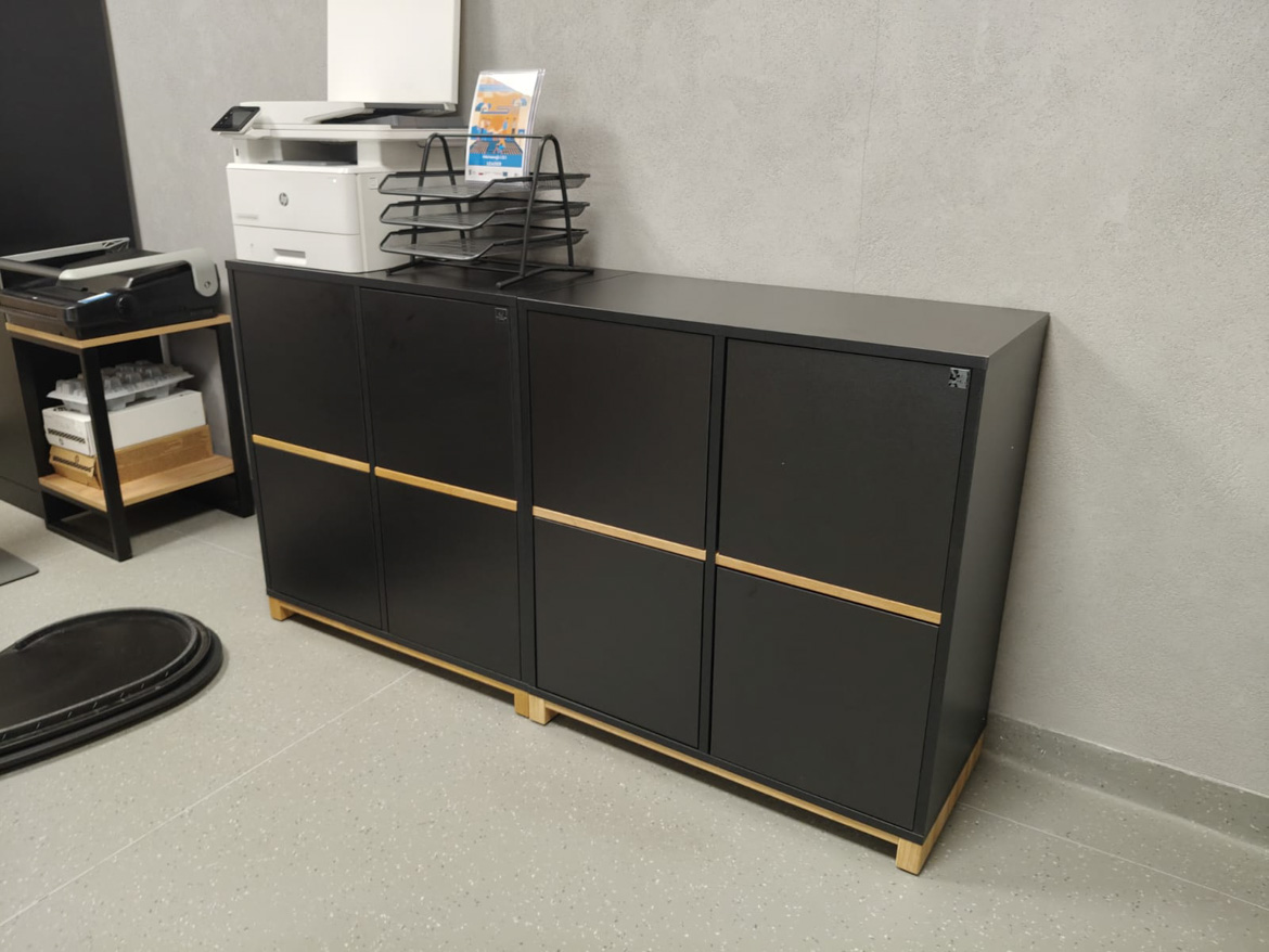 Komody biurowe dla Klienta z Górzycy w województwie lubuskim