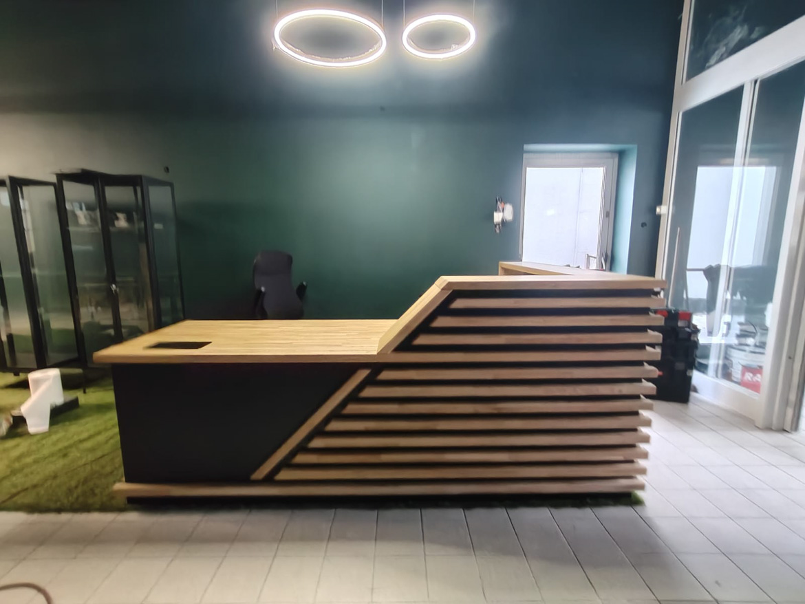 Lada recepcyjna dla Gym-Medical w Grudziądzu