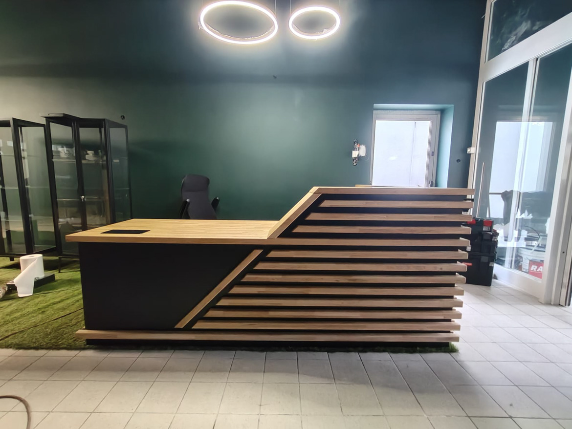 Lada recepcyjna dla Gym-Medical w Grudziądzu