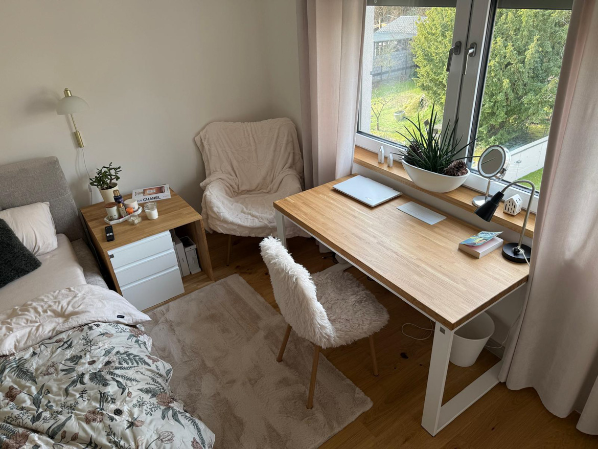 Aranżacja sypialni z meblami Deerhorn dla Pani Aleksandry w Toruniu