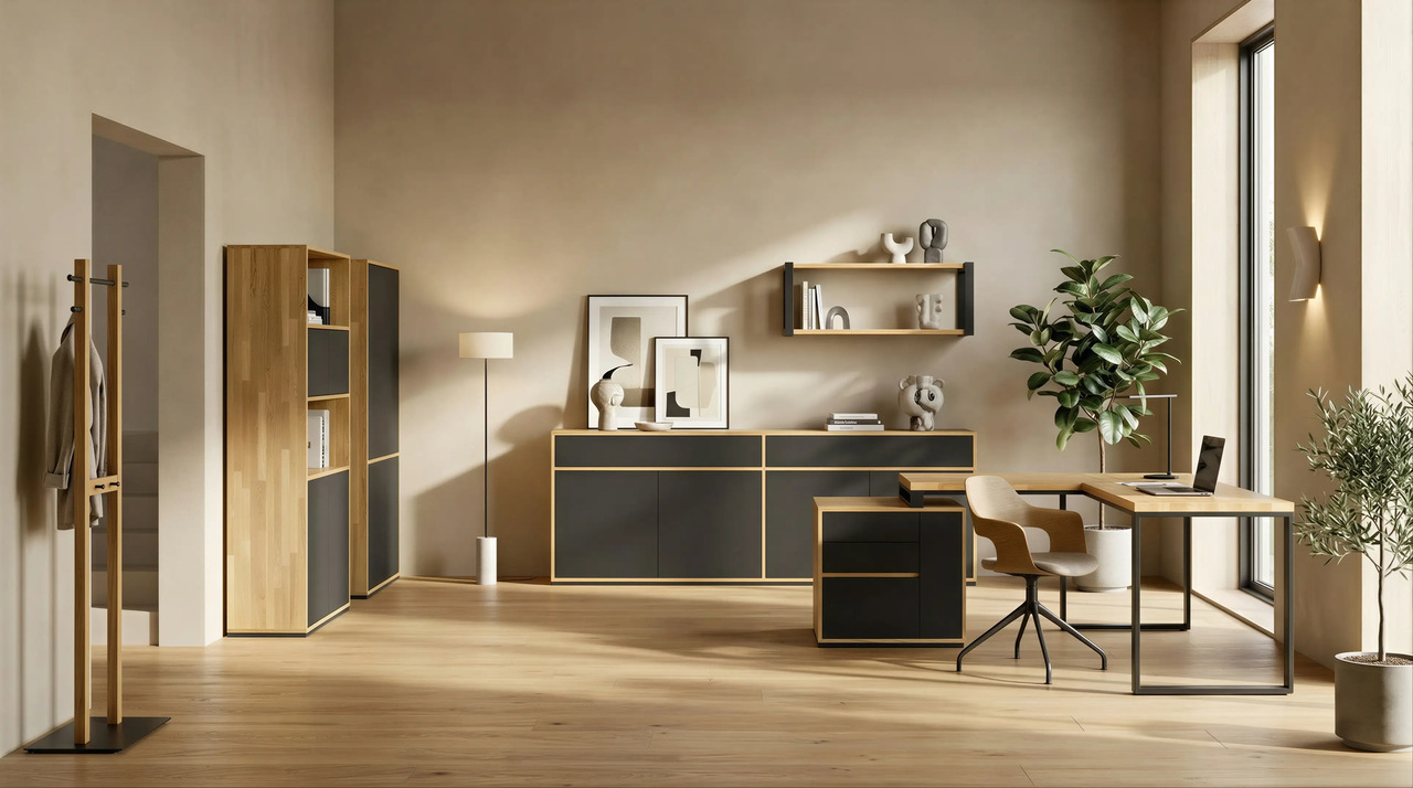 Kolekcja mebli biurowych Loft Office Slim