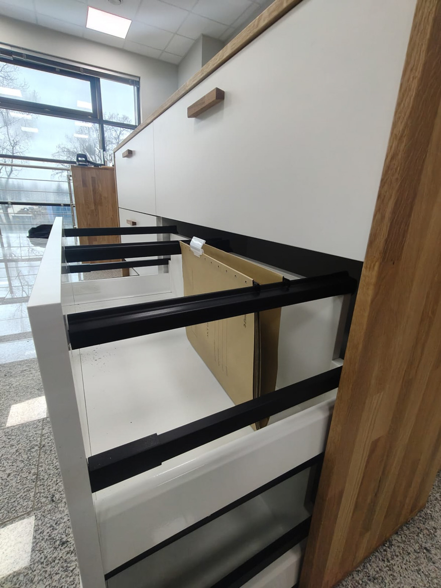 Komody aktowe do biura rachunkowego w Bytomiu (okolice Katowic)