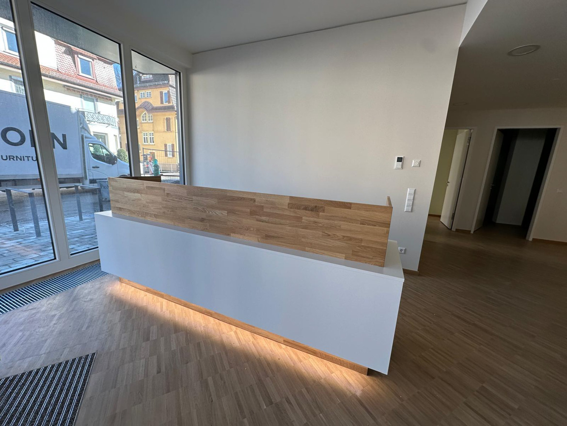 Lada recepcyjna z najnowszej kolekcji dla kancelarii notarialnej w Niemczech