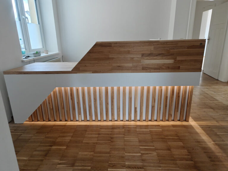 Lada recepcyjna do gabinetu terapeutycznego w Hoya (Niemcy)