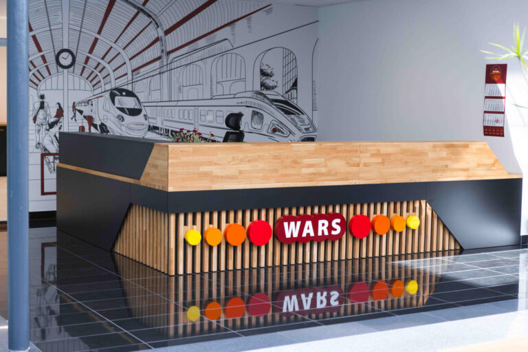 Realizacja mebli biurowych dla firmy WARS S.A. w Warszawie