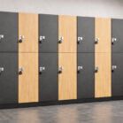 Meble do szatni zamykane na kłódki