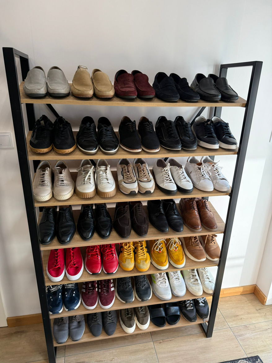 Regał na buty do mieszkania Pana Rafała we Wrocławiu